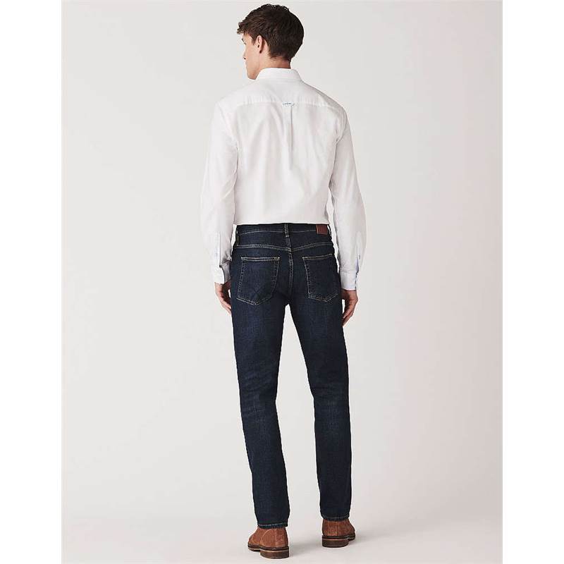 Crew Clothing Mens Parker Straight Jeans - Short-4